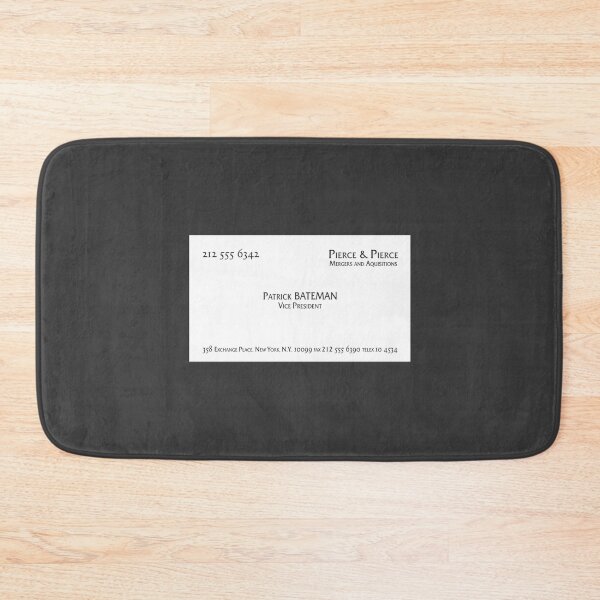 Item preview, Patrick Bateman Business Card designed and sold by MelanieAckerm.