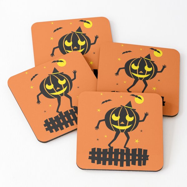 Item preview, Halloween Cute Retro Vintage Pumpkin Jack O Lantern designed and sold by PUFFYP.