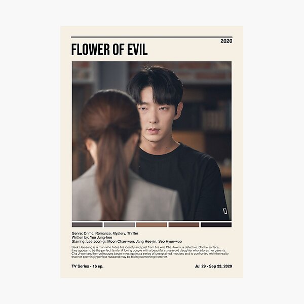 Flower of Evil / 2020 (kdrama) Photographic Print