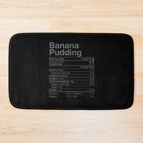Item preview, Banana Pudding Nutrition Fact Thanksgiving Gift Turkey Day T-Shirt designed and sold by BreeseLindberg.