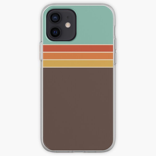 1970s Sport Stripe iPhone Soft Case