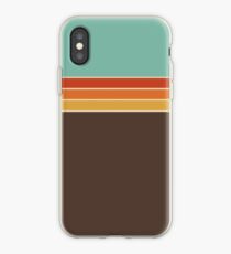 70er Jahre Sport Streifen iPhone-Hülle & Cover