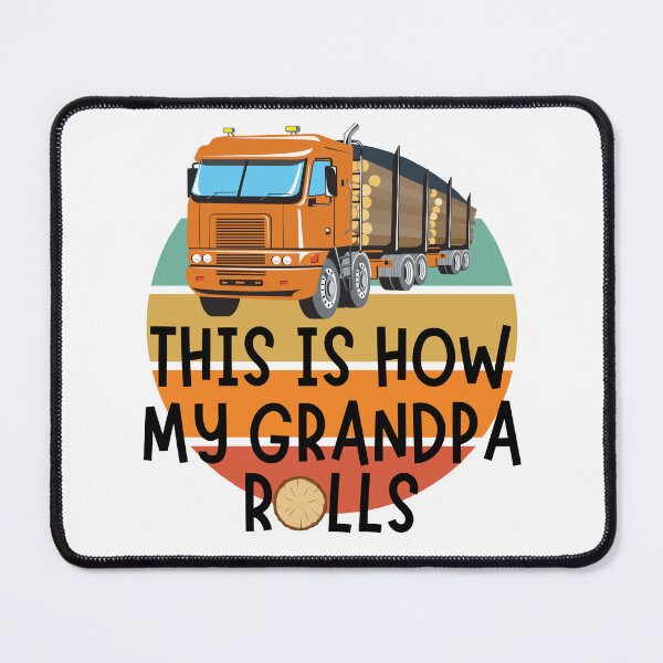 Item preview, Cute Logger Grandpa | This Is How My Grandpa Rolls | Fun Logging Baby designed and sold by DevlynnDesigns.