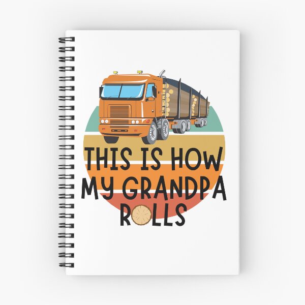 Item preview, Cute Logger Grandpa | This Is How My Grandpa Rolls | Fun Logging Baby designed and sold by DevlynnDesigns.