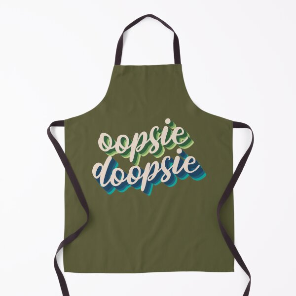 Item preview, Oopsie Doopsie Graphic Artwork- Caligraphy  Classic designed and sold by CarolinHamm.