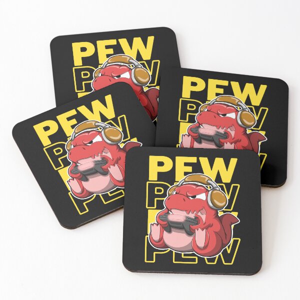 Item preview, Pew Pew Gaming Dinosaur Tyrannosaurus Rex designed and sold by The magic  Yellow bus.