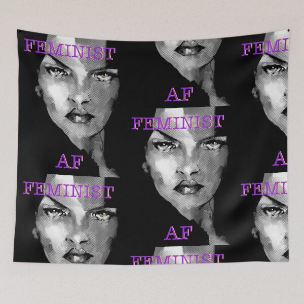 Item preview, Feminist AF designed and sold by bonmots.