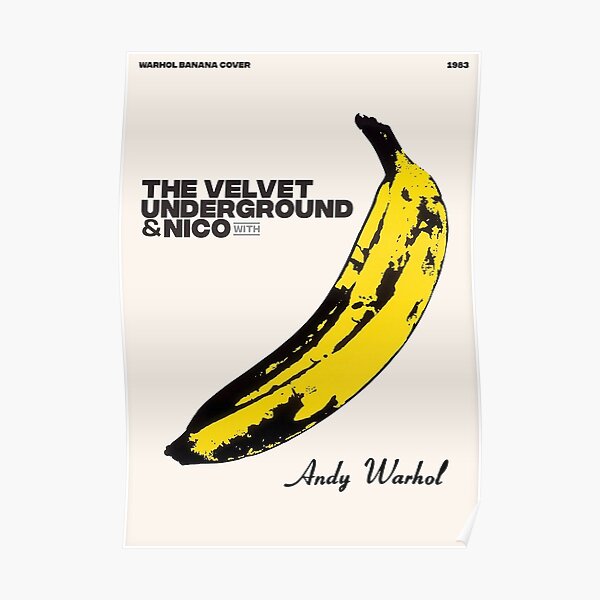 Andy Warhol The Velvet Underground And Nico Poster