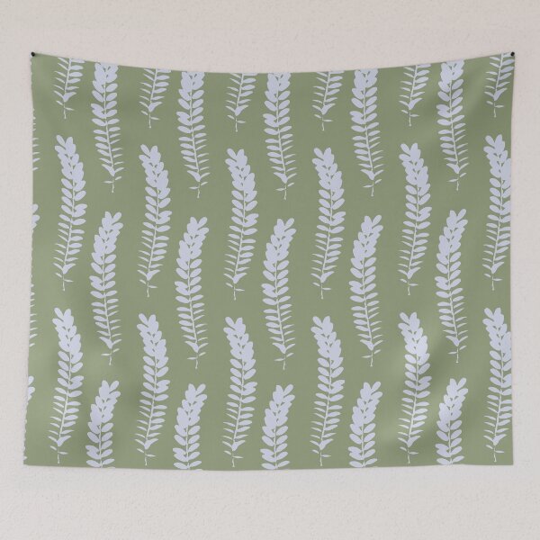 Item preview, Delicate and elegant ferns in a simple repeating pattern  designed and sold by FrancesPoff.