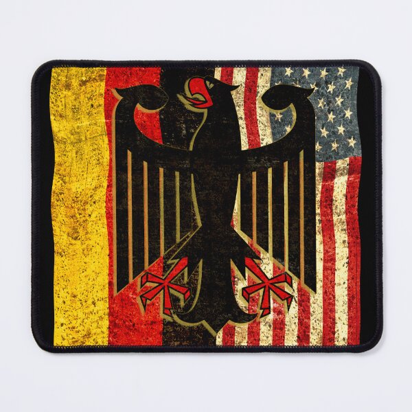 Item preview, Coat of arms of Germany with American Flag, German Americans Gift designed and sold by Tamarage.