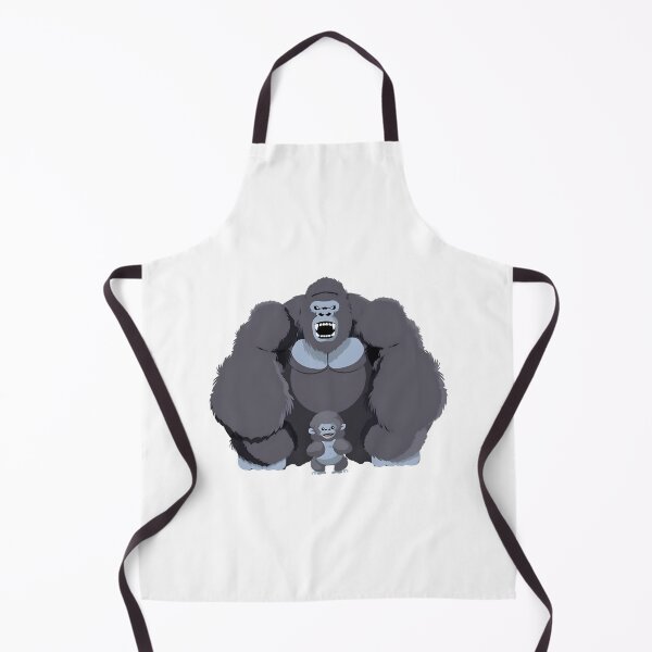 Item preview, Gorilla with baby designed and sold by SaschaWurst.