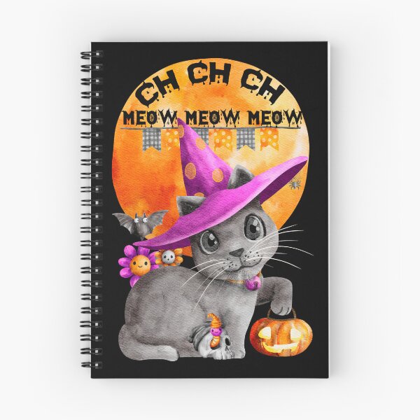 Item preview, Ch Ch Ch Meow Meow Meow Cat Halloween Horror designed and sold by Gothic Fantasy.