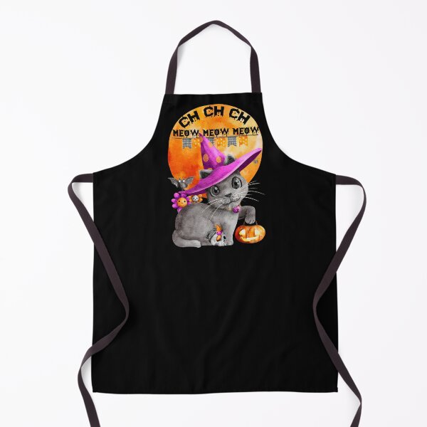 Item preview, Ch Ch Ch Meow Meow Meow Cat Halloween Horror designed and sold by Gothic Fantasy.