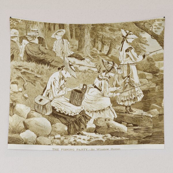 Item preview, HD The fishing party, by Winslow Homer (1836/1910) designed and sold by MINDTHECHERRY.