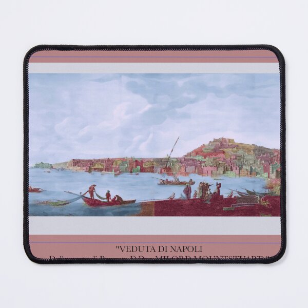 Item preview, "VEDUTA DI NAPOLI Dalla parte di Ponente D.D. a MILORD MOUNTSTUART. " designed and sold by Malcolm Walker.