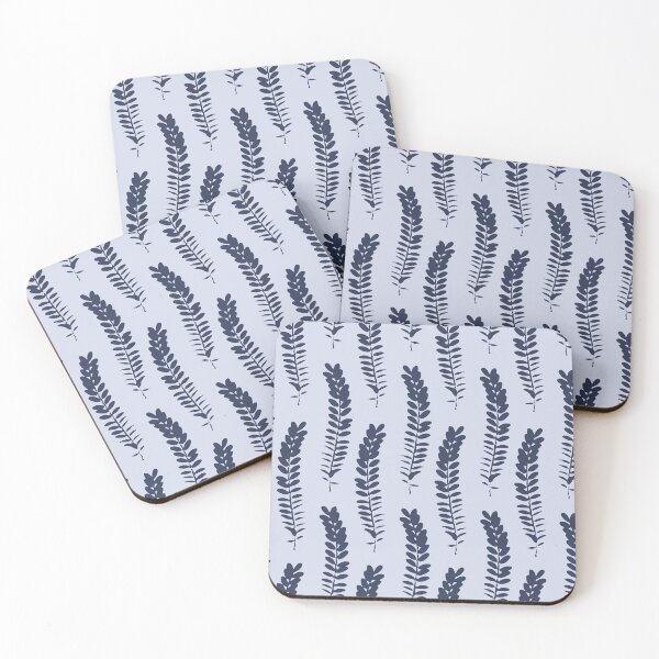 Item preview, Delicate and elegant ferns in a simple repeating pattern  designed and sold by FrancesPoff.