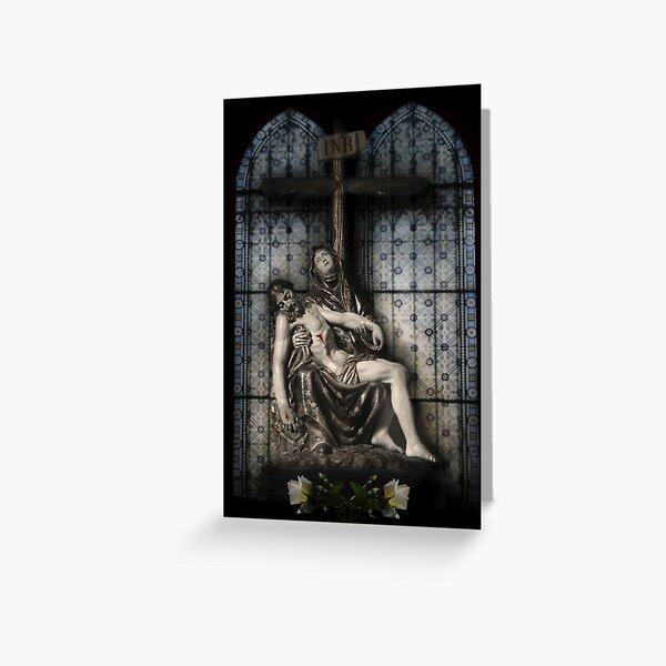 "Pietá...Flesh&Spirit" Greeting Card