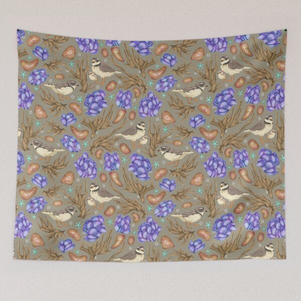 Item preview, Dark Shoreline Sandpipers designed and sold by smoothfoxill.