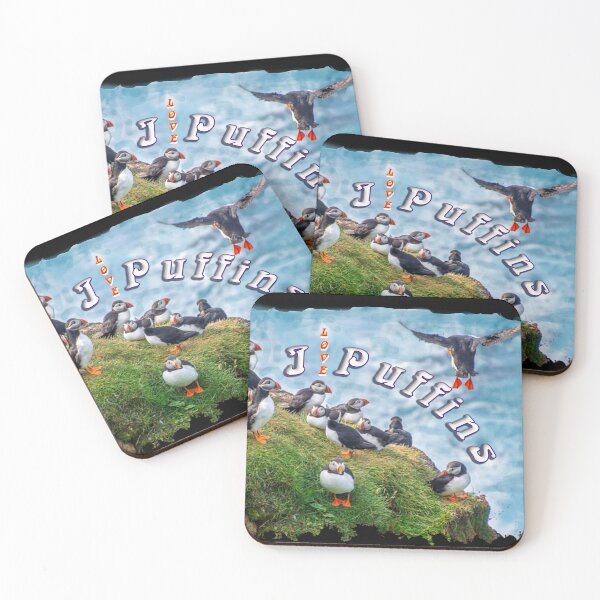 Item preview, I LOVE PUFFINS designed and sold by THE AMERICAN TEEVANGELIST.
