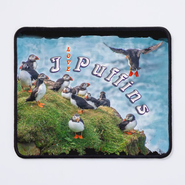 Item preview, I LOVE PUFFINS designed and sold by THE AMERICAN TEEVANGELIST.