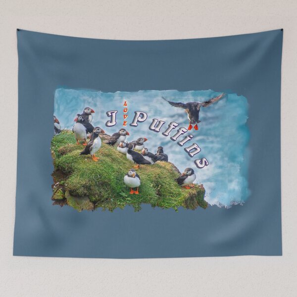 Item preview, I LOVE PUFFINS designed and sold by THE AMERICAN TEEVANGELIST.