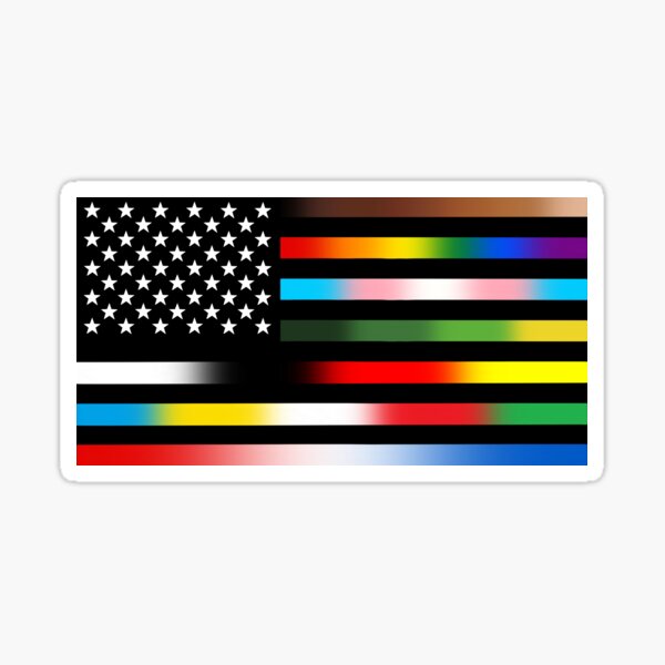 "The New Gen Z flag" Sticker for Sale by GenZforJustice Redbubble