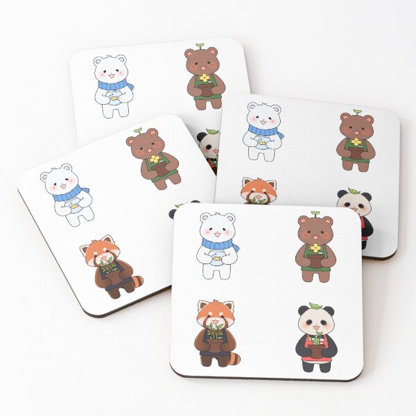Item preview, Bears with Plants designed and sold by pockkii.