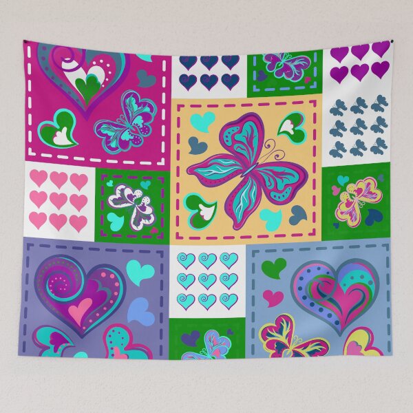 Item preview, Patchwork Pattern 1 designed and sold by stylebytara.