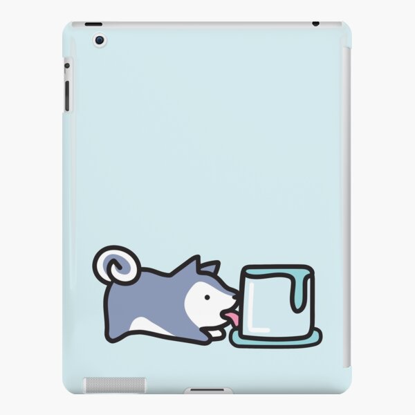 Simple Husky Likes Cold Things iPad Snap Case