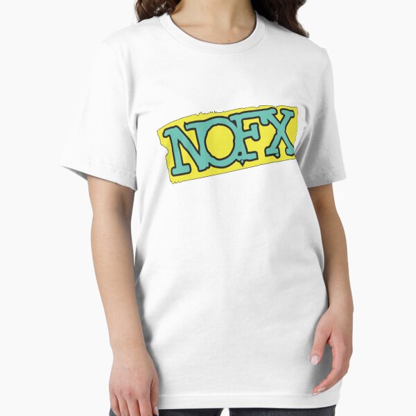 パンクロックバンドNOFXビッグサイズラットフィンクロゴデザインTシャツ Nofx-男性と女性のためのパンクロックプリントTシャツ