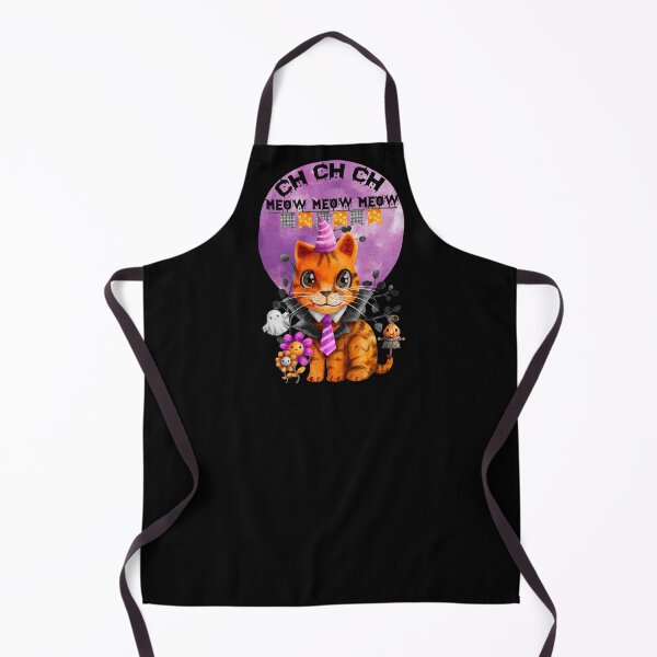 Item preview,  Ch Ch Ch Meow Meow Meow Cat Halloween Horror designed and sold by Gothic Fantasy.