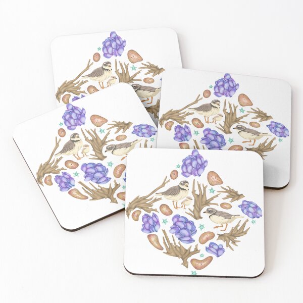 Item preview, Shoreline Sandpiper Tile designed and sold by smoothfoxill.