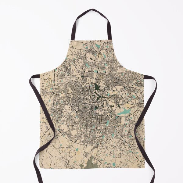 Item preview, Bengaluru City Map of India - Vintage designed and sold by deMAP.