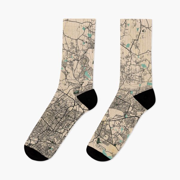Item preview, Bengaluru City Map of India - Vintage designed and sold by deMAP.