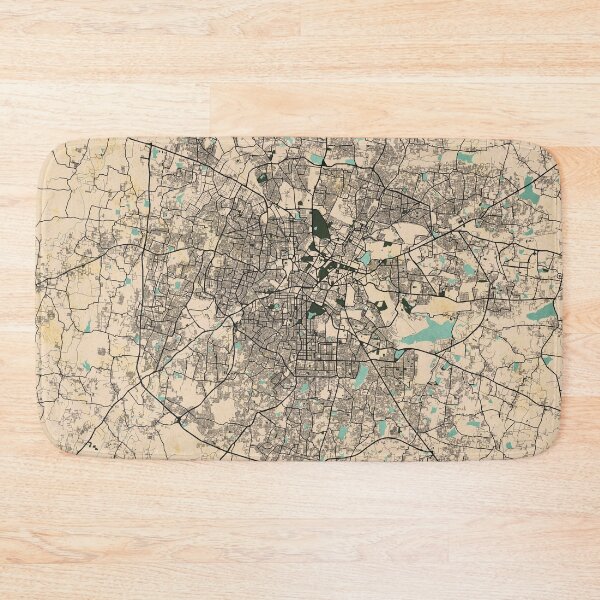Item preview, Bengaluru City Map of India - Vintage designed and sold by deMAP.