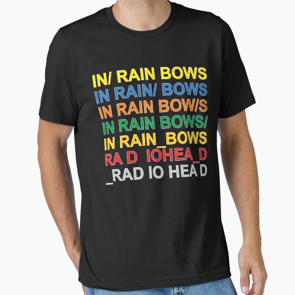 Artikel-Vorschau von In Rainbows - RADIOHEADs Lyriken Essential T-Shirt, designt und verkauft von zakeeyamosley.