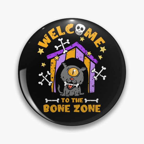 Item preview, Welcome to The Bone Zone Dog Monster Halloween designed and sold by creative321.
