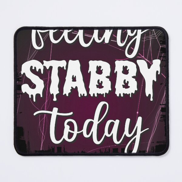 Item preview, Feeling Stabby Today Spider Web Halloween designed and sold by zegeburdau.