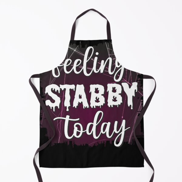 Item preview, Feeling Stabby Today Spider Web Halloween designed and sold by zegeburdau.
