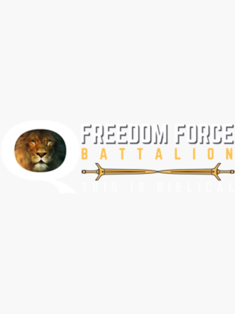 "Freedom Force Battalion logo" Sticker for Sale by MarthaPatterso