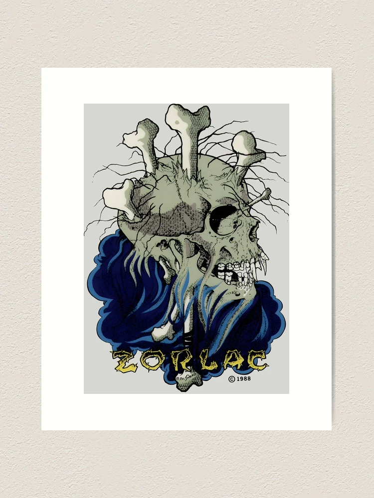 Pushead Skul 'n' Bones Skull