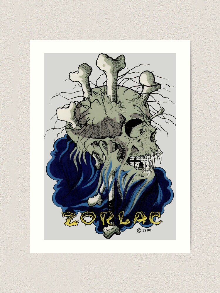 Pushead Skul 'n' Bones Skull