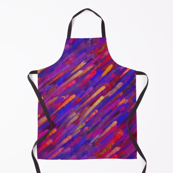 Item preview, Warm Fuzzies - Bright Bold fuzzy streaks of color fly across the canvas designed and sold by Suziness Designs.