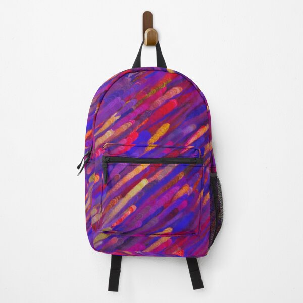 Item preview, Warm Fuzzies - Bright Bold fuzzy streaks of color fly across the canvas designed and sold by Suziness Designs.