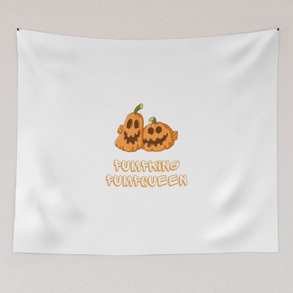 Item preview, Halloween PumpKing PumpQueen designed and sold by TextyQuotes.