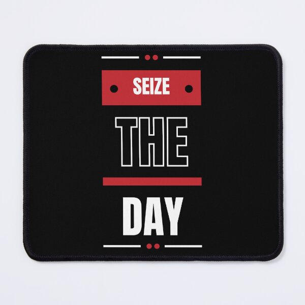 Item preview, Seize The Day(Motivational Quote) Typography designed and sold by Jalib.