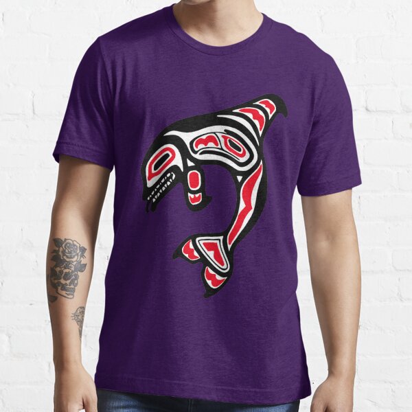 Item preview, Orca Killer Whale Pacific Northwest Native American Indian Classic designed and sold by CarolinHamm.
