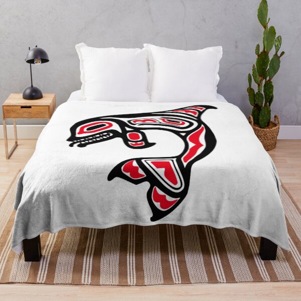 Item preview, Orca Killer Whale Pacific Northwest Native American Indian Classic designed and sold by CarolinHamm.
