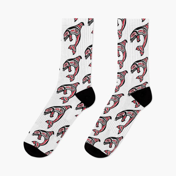 Item preview, Orca Killer Whale Pacific Northwest Native American Indian Classic designed and sold by CarolinHamm.