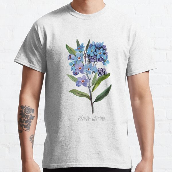 Floral Shirt, Botanical Lavender T-shirt, Wildflower T-shirt, Brandy  Melville Inspired Graphic Tee, Aesthetic Clothing 